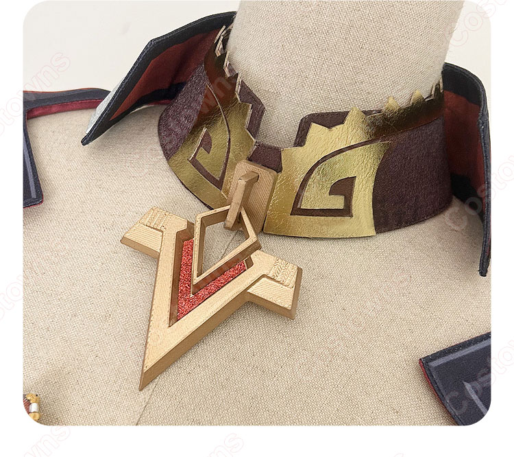 原神 マーヴィカ 炎神 コスプレ衣装-6