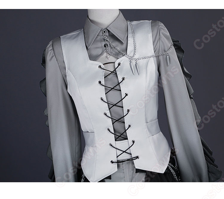 プロジェクトセカイ カラフルステージ！ feat. 初音ミク 未来都市であっちこっちチーム 悪魔の踊り方 エイプリルフールver. 神代類 コスプレ衣装-4