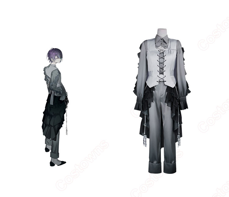 プロジェクトセカイ カラフルステージ！ feat. 初音ミク 未来都市であっちこっちチーム 悪魔の踊り方 エイプリルフールver. 神代類 コスプレ衣装-1