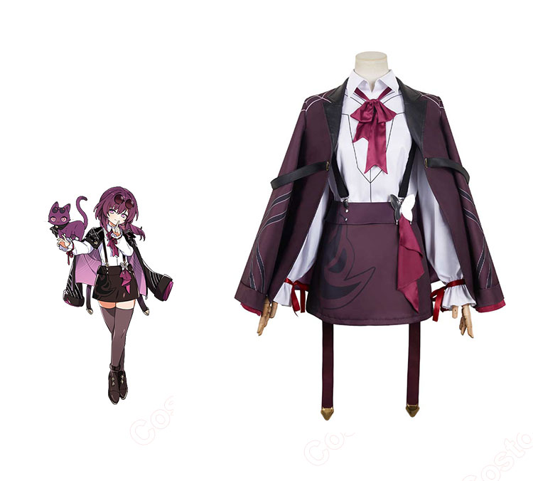 崩壊:スターレイル ちびネコシリーズ カフカ コスプレ衣装-1