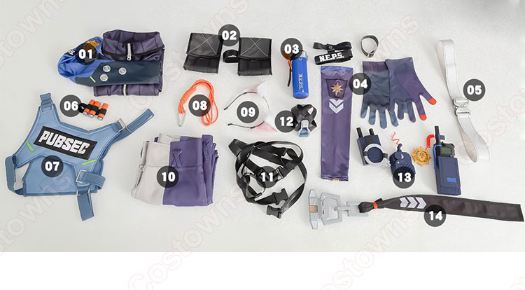 ゼンレスゾーンゼロ セス・ローウェル コスプレ衣装-18