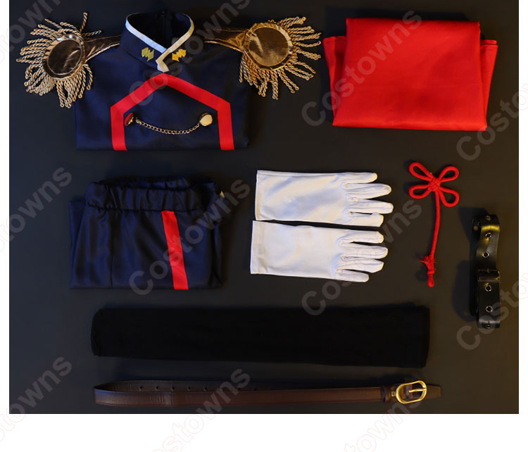 魔都精兵のスレイブ 山城恋 コスプレ衣装-16