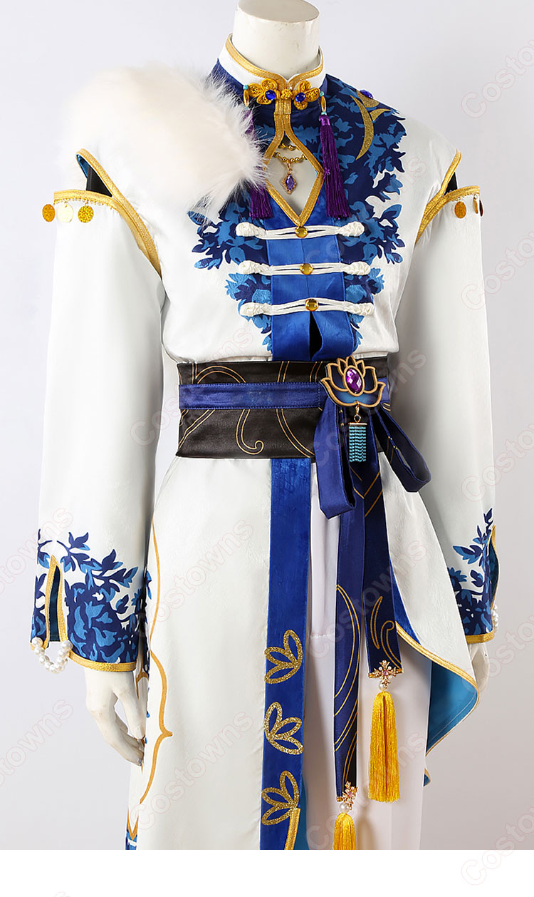 あんさんぶるスターズ！！ 日々樹渉 朔間凛月 斎宮宗 逆先夏目 刹那の白衣装 コスプレ衣装-6