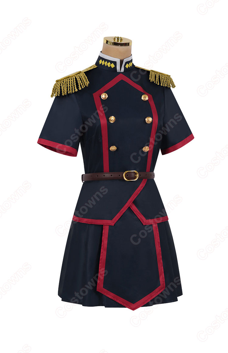 魔都精兵のスレイブ 東日万凛 コスプレ衣装-3