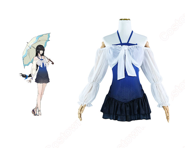 ペルソナ5: The Phantom X 多祢村理子 水着 コスプレ衣装-1