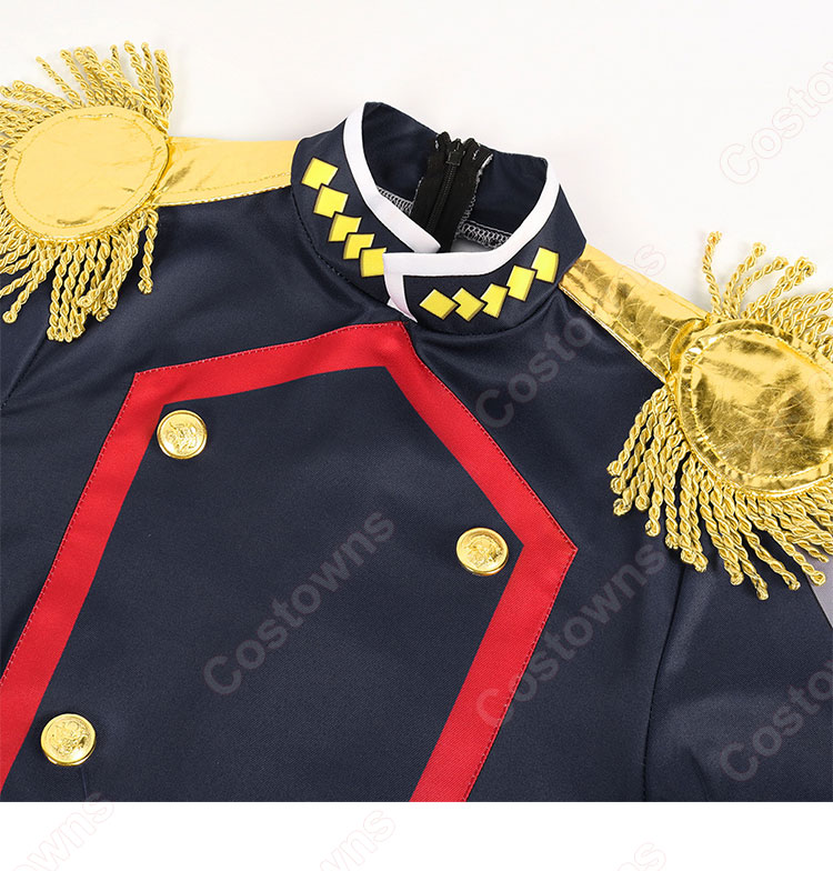 魔都精兵のスレイブ 東日万凛 コスプレ衣装-5