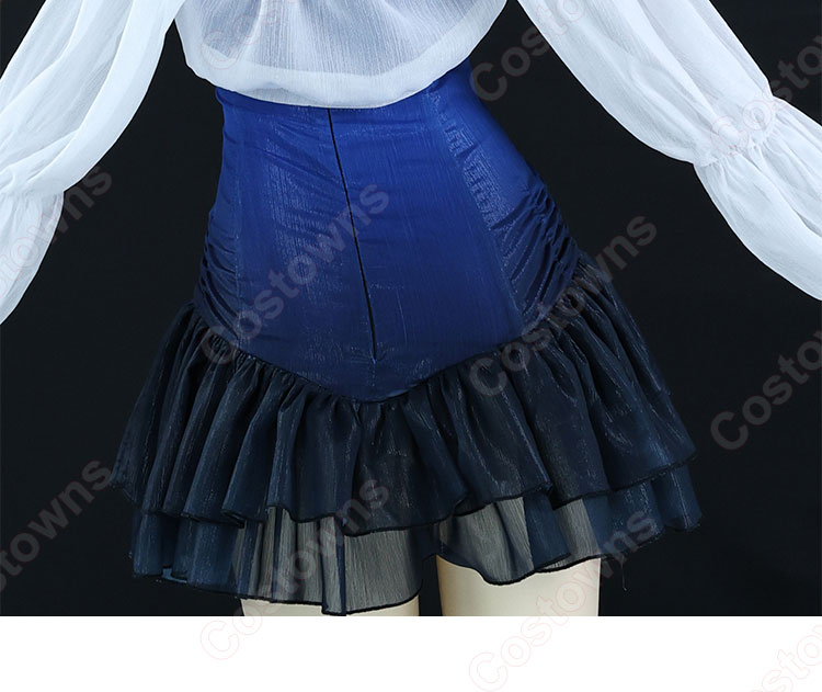 ペルソナ5: The Phantom X 多祢村理子 水着 コスプレ衣装-5