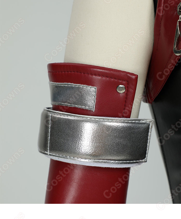 ファイナルファンタジーシリーズ エアリス・ゲインズブール コスプレ衣装-8