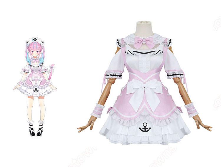 湊あくあ コスプレ ホロライブ Amazon.co.jp: 【Sanjucos】 ホロライブ 湊あくあ コスプレ