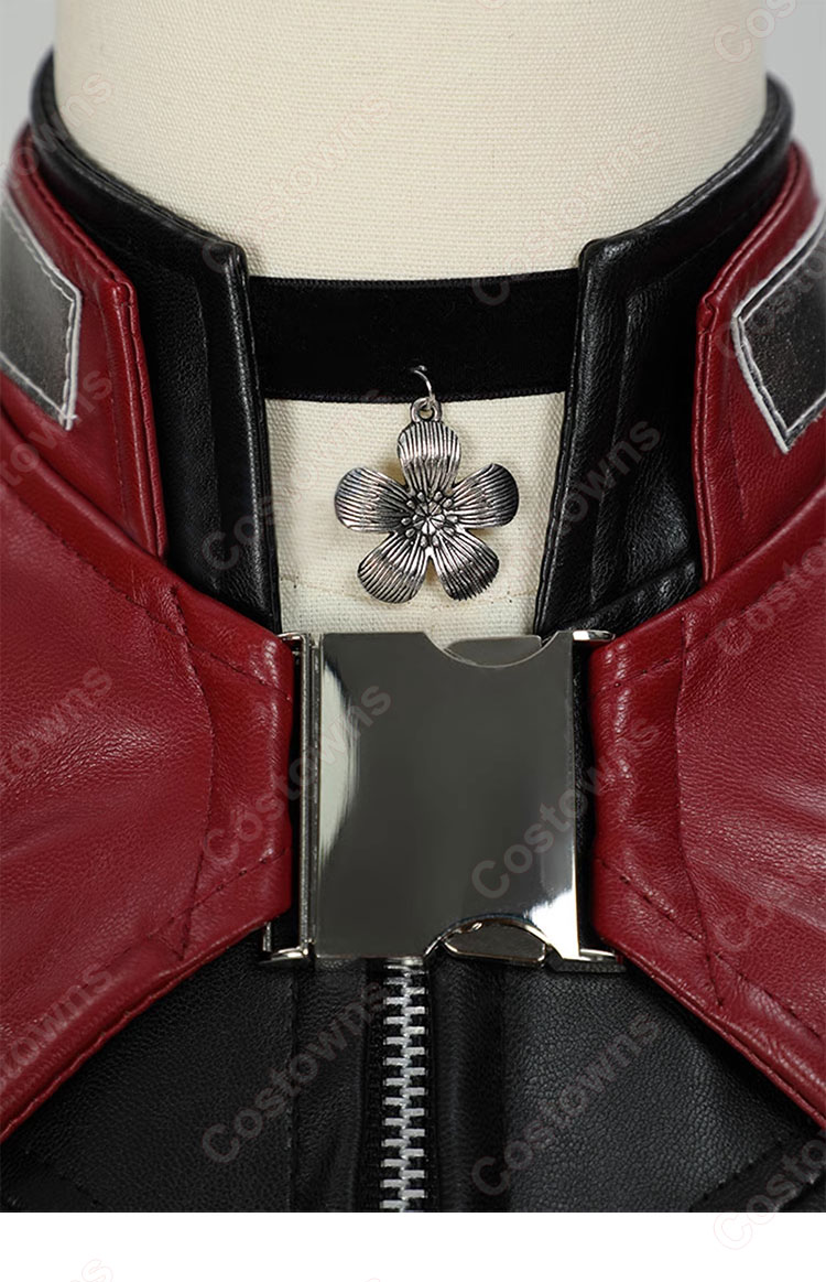 ファイナルファンタジーシリーズ エアリス・ゲインズブール コスプレ衣装-5