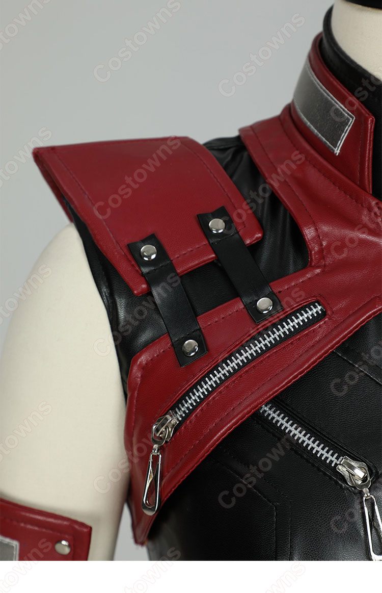 ファイナルファンタジーシリーズ エアリス・ゲインズブール コスプレ衣装-6