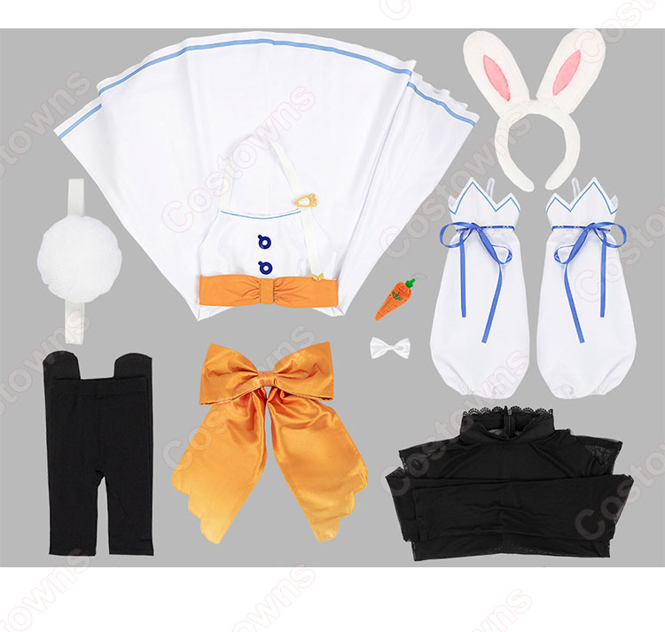 VTuber ホロライブ 兎田ぺこらの実母 ぺこらマミー コスプレ衣装-8