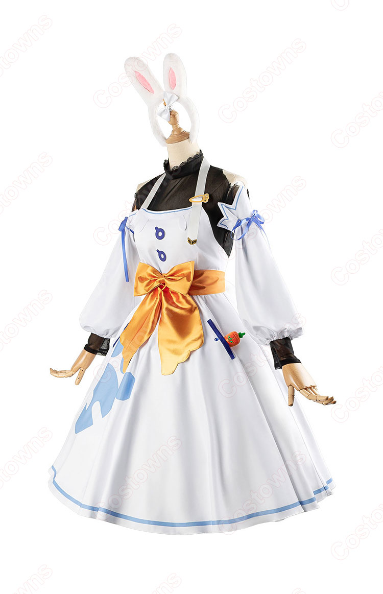 VTuber ホロライブ 兎田ぺこらの実母 ぺこらマミー コスプレ衣装-4