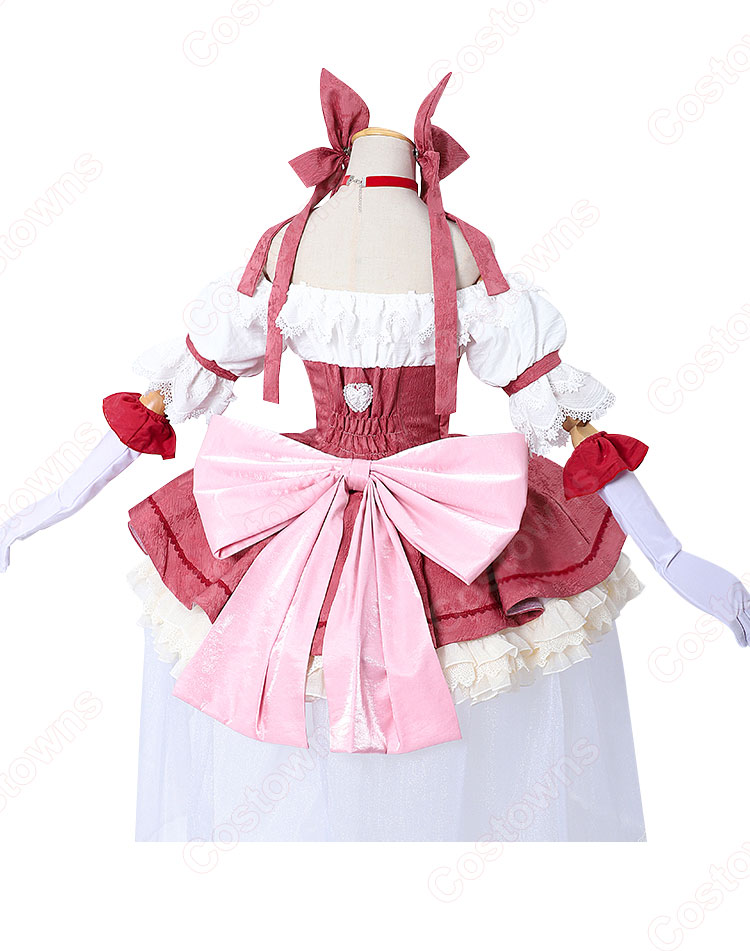 劇場版 魔法少女まどか☆マギカ〈ワルプルギスの廻天〉 鹿目まどか 新衣装 コスプレ衣装 ドレス-4