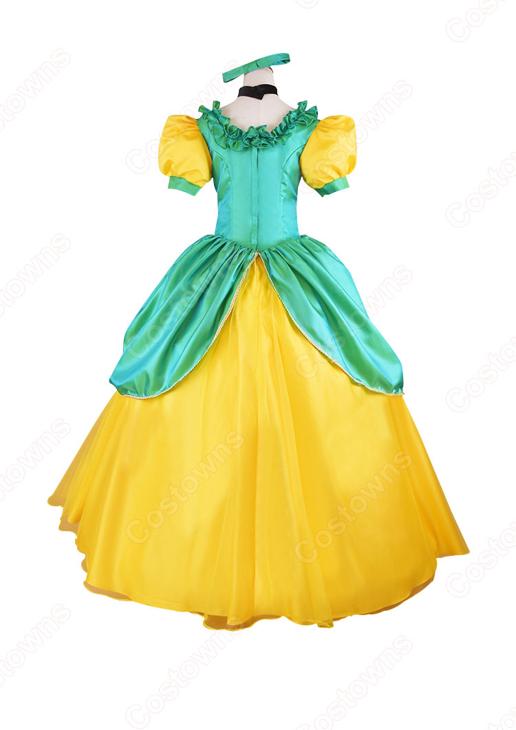 映画 シンデレラ ドリゼラ・トレメイン コスプレ衣装-4