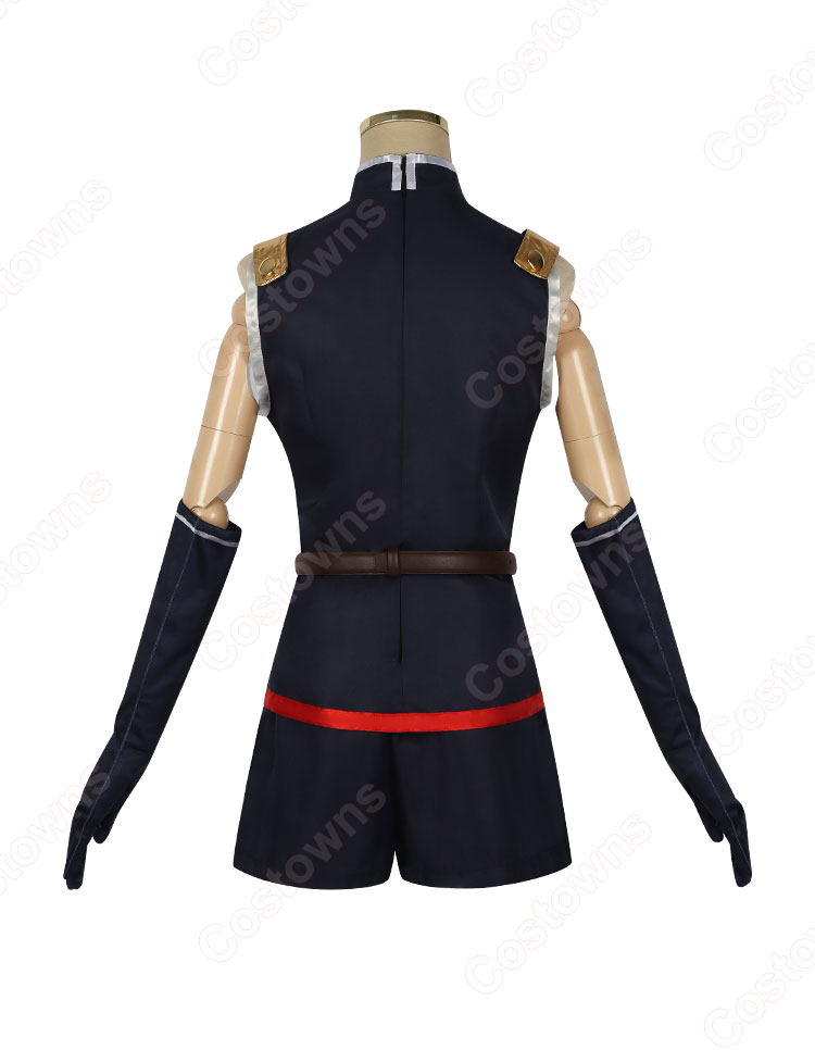 魔都精兵のスレイブ 駿河朱々 コスプレ衣装-4