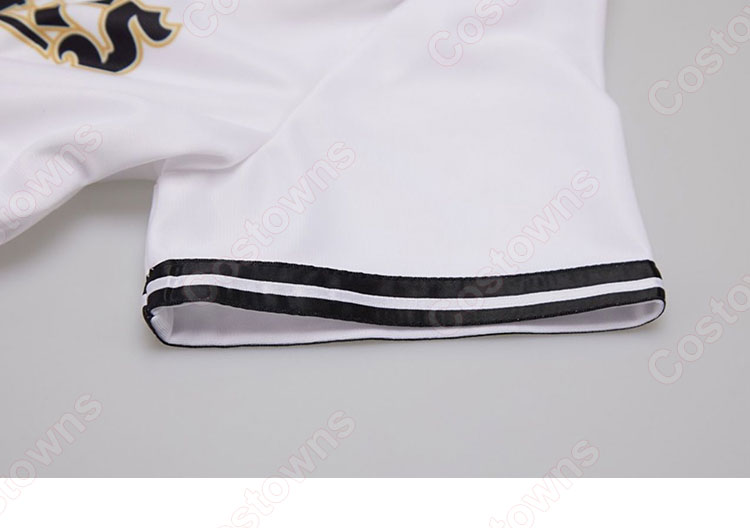 VTuber ホロライブ プロ野球パシフィック・リーグ6球団 白銀ノエル(オリックス・バファローズ) コスプレ衣装-7