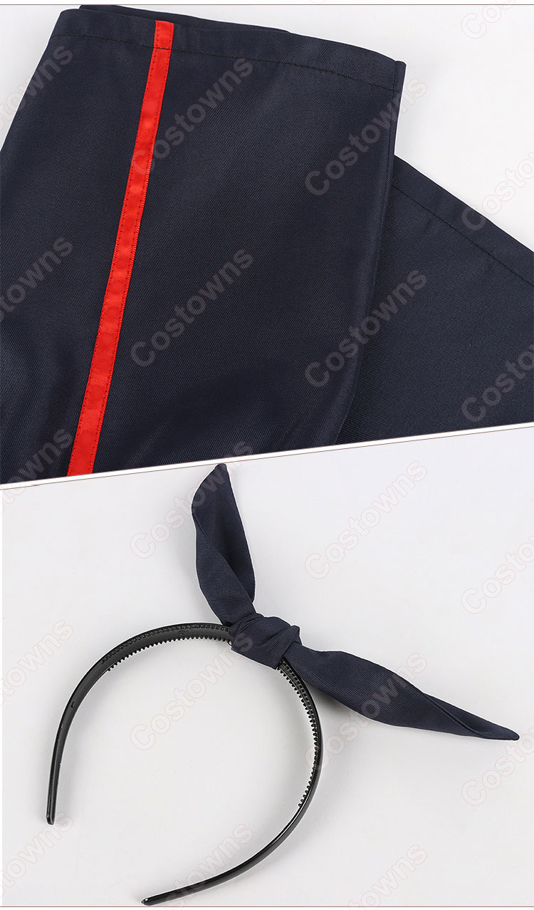 魔都精兵のスレイブ 駿河朱々 コスプレ衣装-8