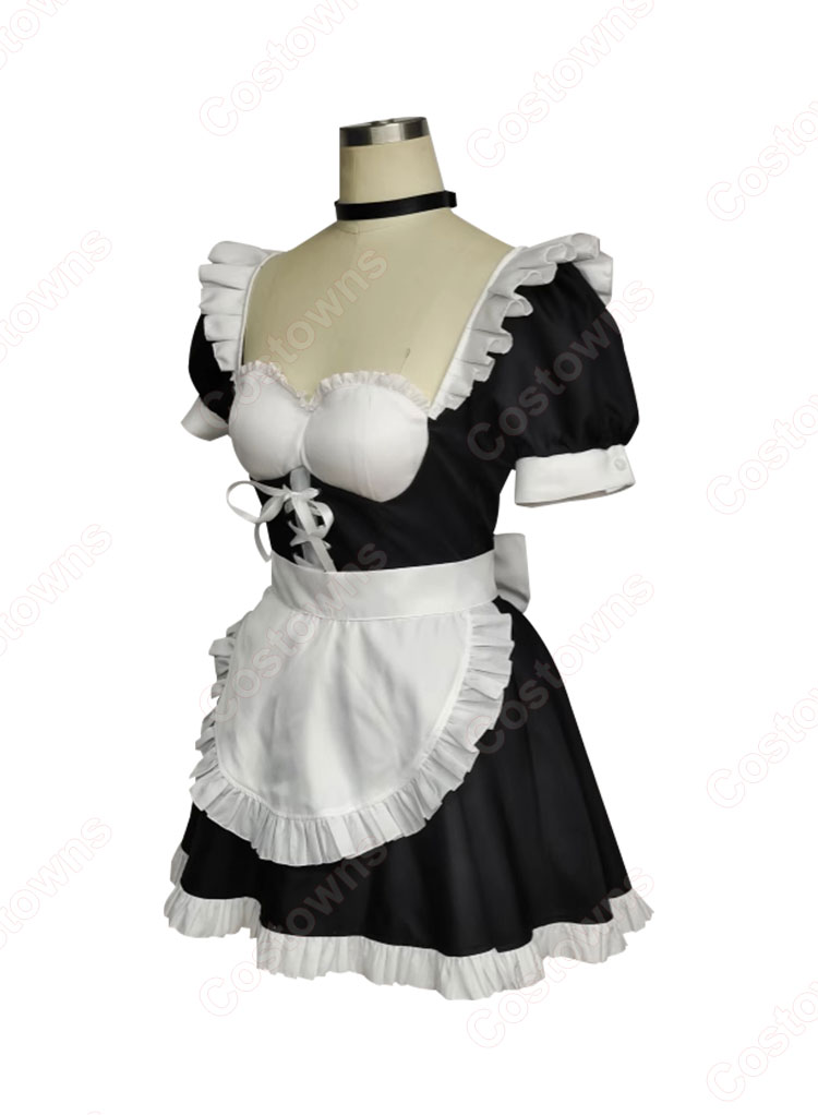 メイド楓と鈴 コスプレ衣装 星月楓 星月鈴 メイド服-3