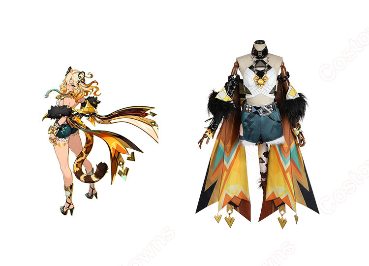原神 シロネン コスプレ衣装 - Costowns