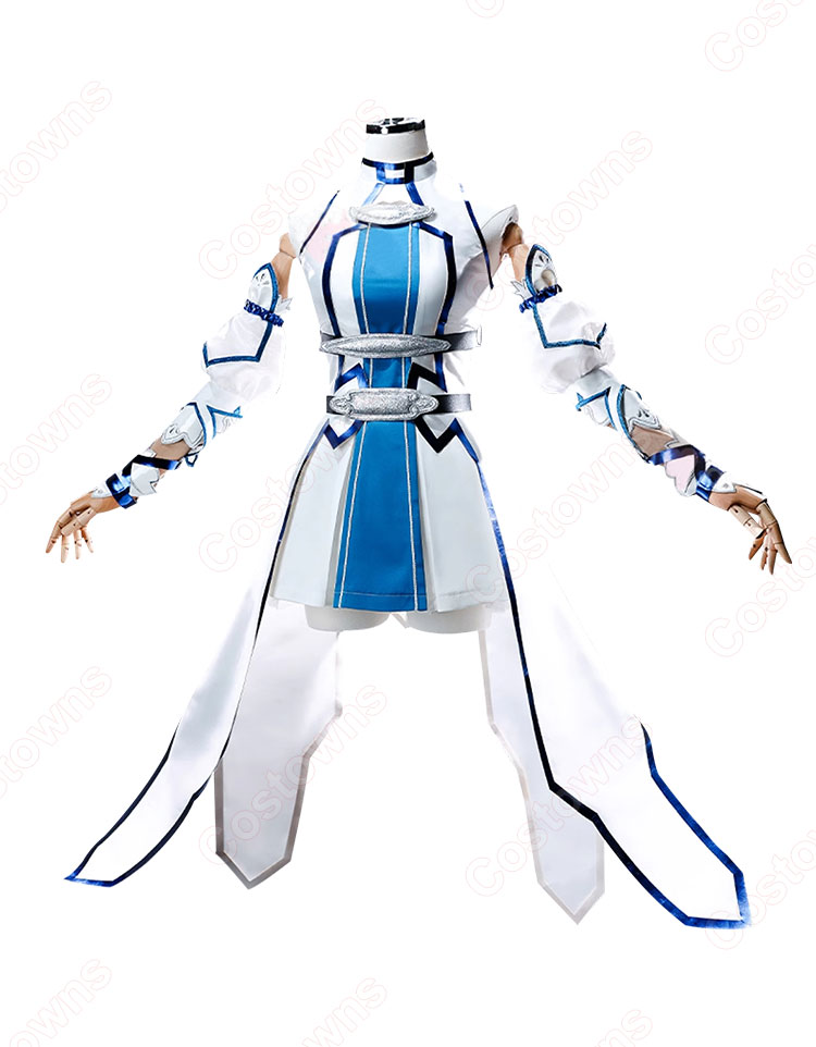 ソードアート・オンライン 結城明日奈 アスナ ウンディーネVer. コスプレ衣装-3