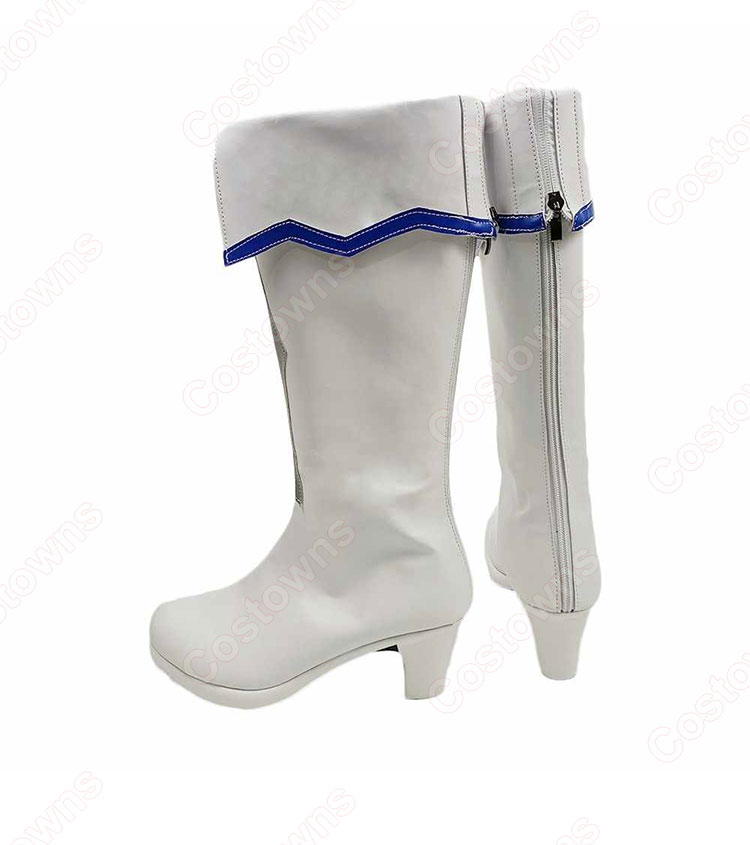 ソードアート・オンライン 結城明日奈 アスナ ウンディーネVer. コスプレ靴-4