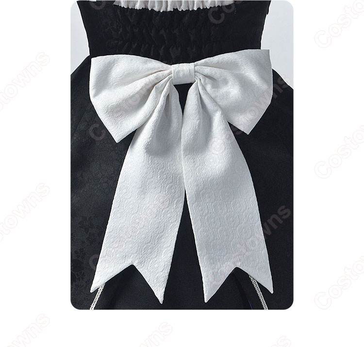 Re:ゼロから始める異世界生活 レム ラム コスプレ衣装 メイド服-9