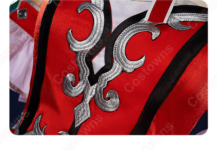 ウマ娘 プリティーダービー ウインバリアシオン 勝負服 コスプレ衣装-7