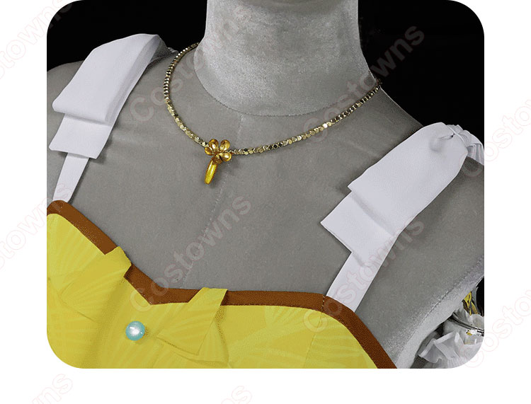 プロジェクトセカイ カラフルステージ! feat. 初音ミク 優しい記憶 白石杏 Loving Sunflower 衣装 コスプレ衣装-6