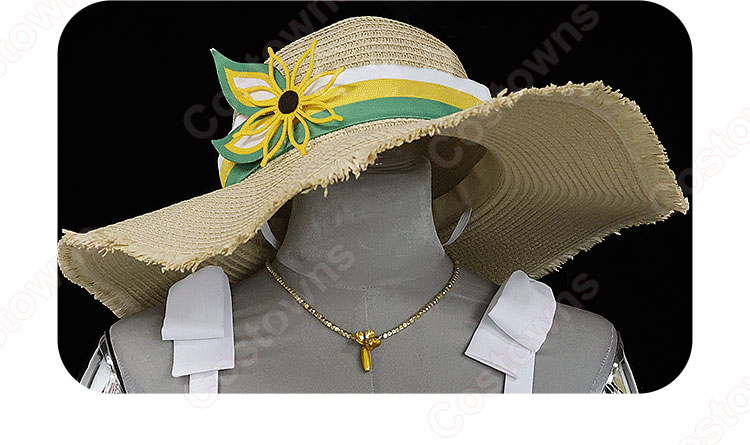 プロジェクトセカイ カラフルステージ! feat. 初音ミク 優しい記憶 白石杏 Loving Sunflower 衣装 コスプレ衣装-7