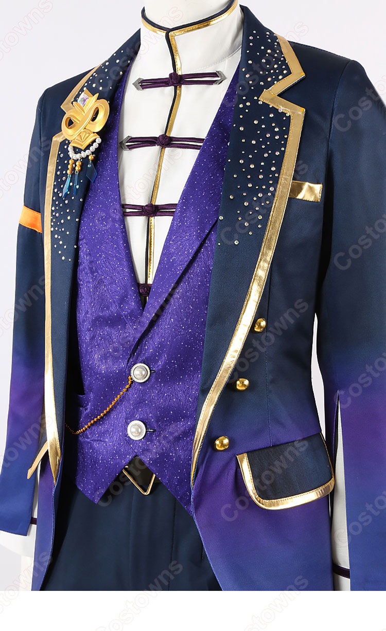 あんさんぶるスターズ!! 逆先夏目 青葉つむぎ 春川宙 クルーズ衣装 コスプレ衣装-8