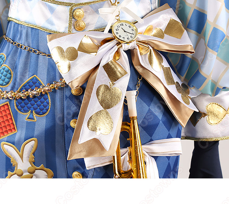 ディズニー ツイステッドワンダーランド 薔薇の王国のホワイトラビット・フェス デュース・スペード ラビット・ウェア コスプレ衣装-10