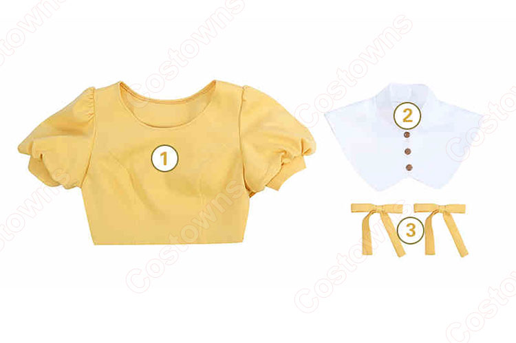 カードキャプターさくら 大道寺知世 私服 コスプレ衣装 ワンピース-15