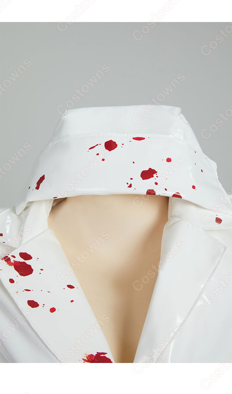 ハロウィン ナース服 看護師 コスプレ衣装 血まみれ ホラー系 コスプレ 仮装-4