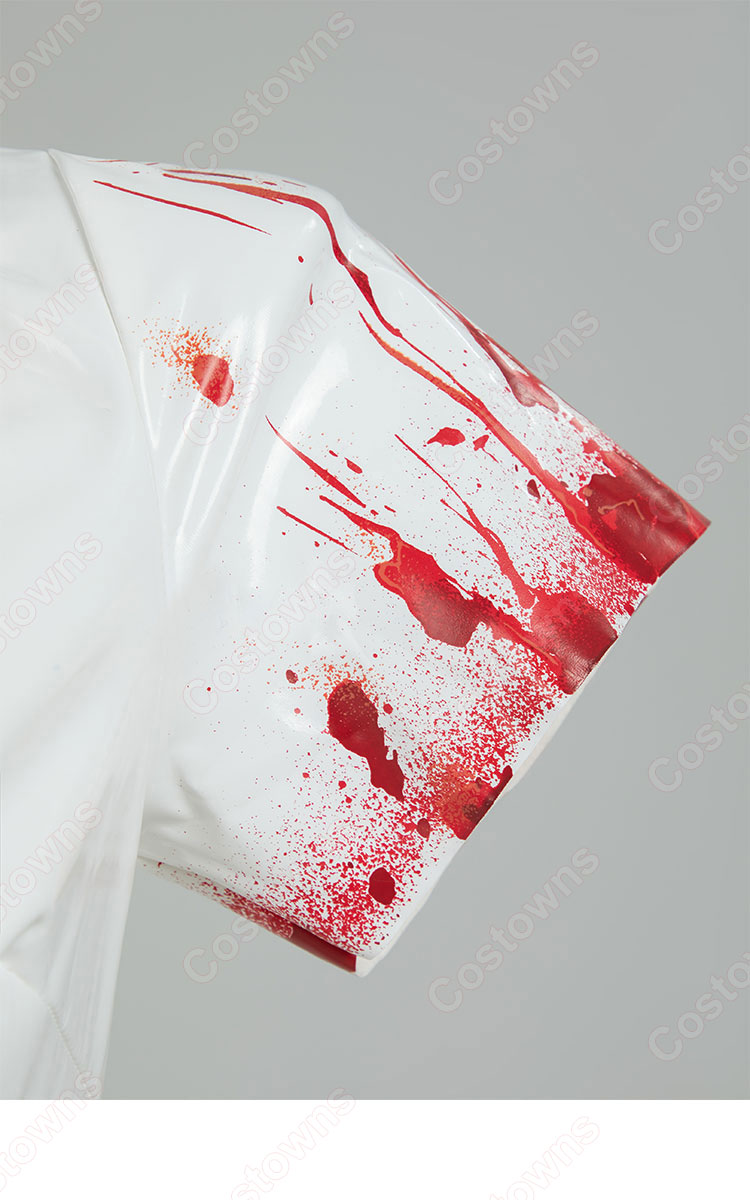 ハロウィン ナース服 看護師 コスプレ衣装 血まみれ ホラー系 コスプレ 仮装-5