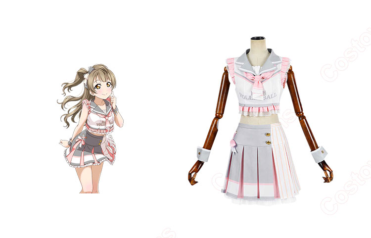 ラブライブ!スクフェス チアガール編 コスプレ衣装 南ことり 絢瀬絵里 東條希 高坂穂乃果 星空凛 西木野真姫 園田海未 小泉花陽 矢澤にこ チアガール衣装-1