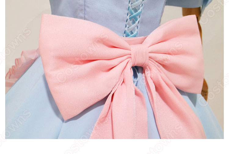 Re:ゼロから始める異世界生活 夢かわメイド レム コスプレ衣装-10