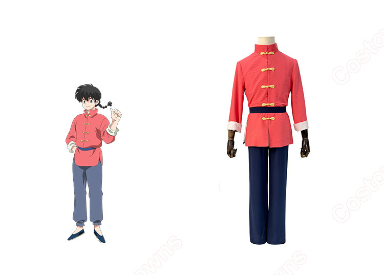 Amazon.co.jp: [YAORUI] 早乙女らんま コスプレ衣装 らんま1/2