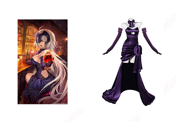 Fate/Grand Order ジャンヌ・ダルク・オルタ 概念礼装 聖夜の晩餐 コスプレ衣装 - Costowns
