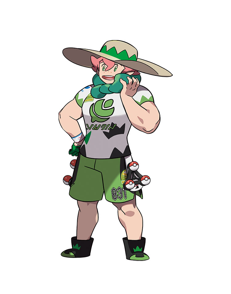 ポケットモンスター ソード・シールド ヤロー コスプレ衣装-1