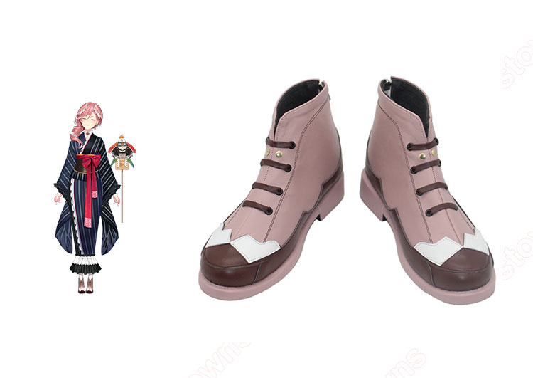 hololive ホロライブ 鷹嶺ルイ お正月衣装 コスプレ靴-1