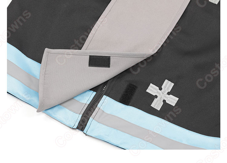 森羅日下部 コスプレ衣装 【炎炎ノ消防隊】 cosplay シンラ・クサカベ 第８特殊消防隊 消防服-9