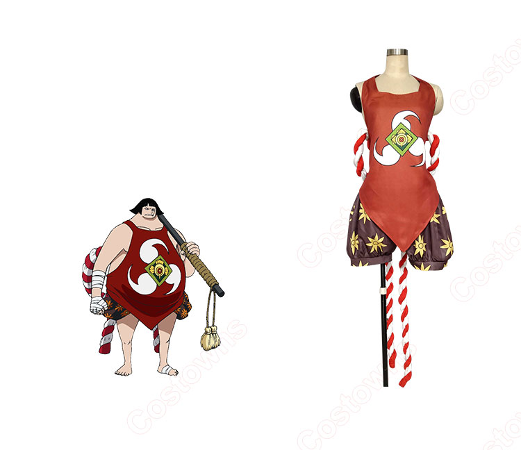 ONE PIECE 戦桃丸 コスプレ衣装-1