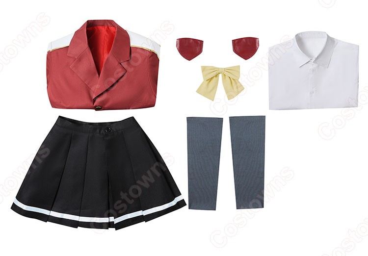 FAIRY TAIL 100年クエスト ウェンディ・マーベル コスプレ衣装-9