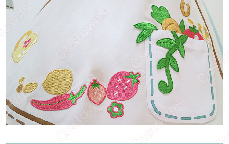 ウマ娘 プリティーダービー ライスシャワー コスプレ衣装 Yummy Dreamy Fairy 勝負服-9