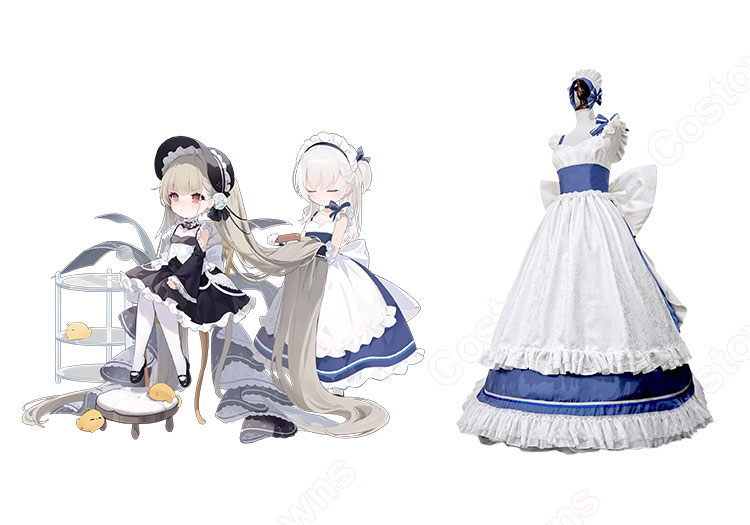 アズールレーン ベルファスト コスプレ衣装 メイド服 - Costowns アズールレーン ベルファスト コスプレ衣装 メイド服 - Costowns