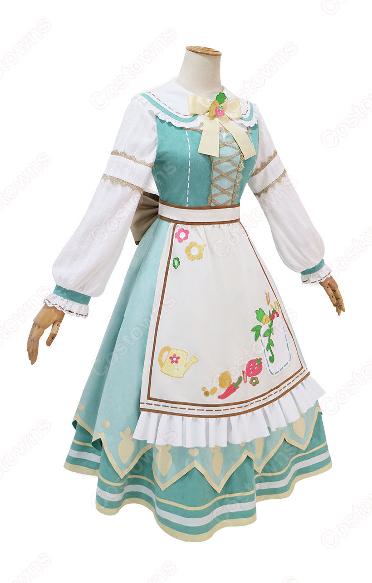 ウマ娘 プリティーダービー ライスシャワー コスプレ衣装 Yummy Dreamy Fairy 勝負服-3