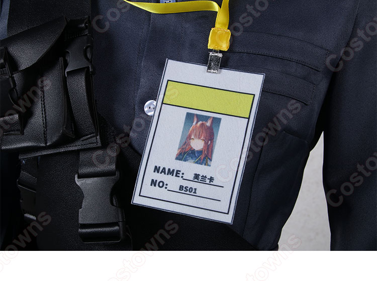 アークナイツ フランカ コスプレ衣装-6