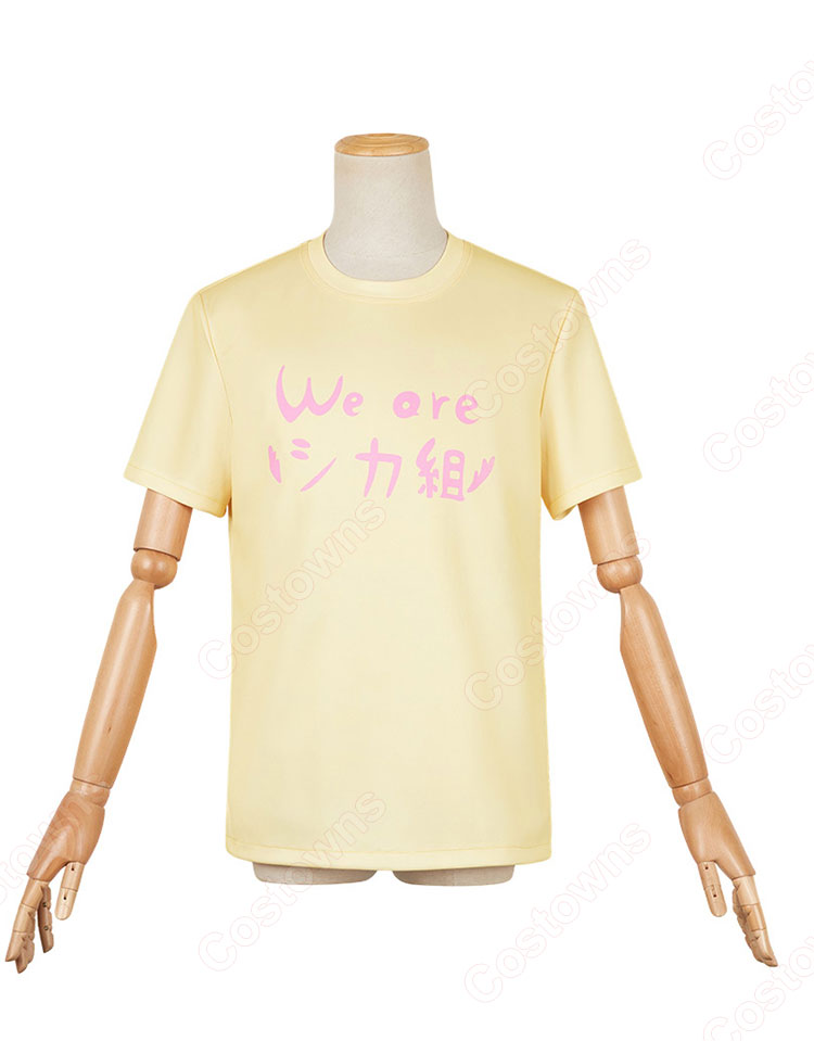 しかのこのこのここしたんたん 鹿乃子のこ コスプレ衣装 シカ組 Tシャツ-1