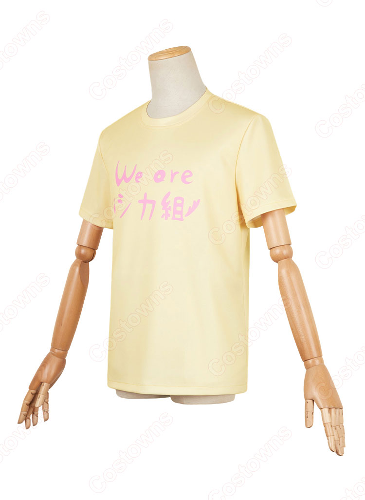 しかのこのこのここしたんたん 鹿乃子のこ コスプレ衣装 シカ組 Tシャツ-2